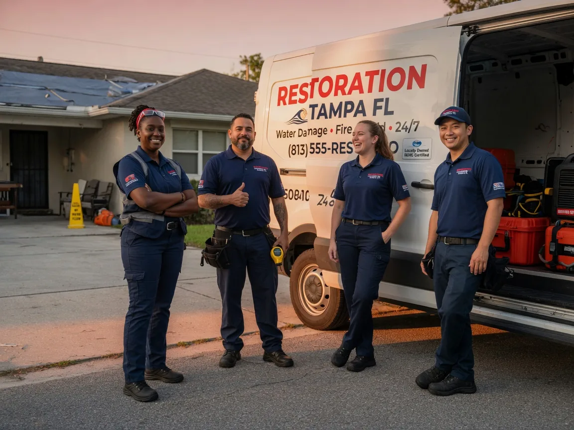 Water Damage Restoration company in Fries, VA